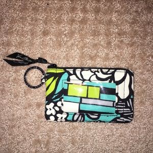 Vera Bradley keychain wallet/coin purse